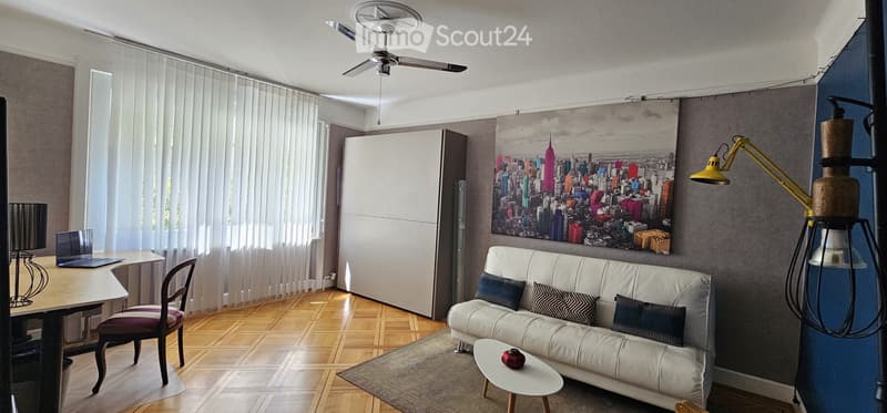 1,5 pièce meublé 45 m² Montchoisi 1006 Lausanne (2)
