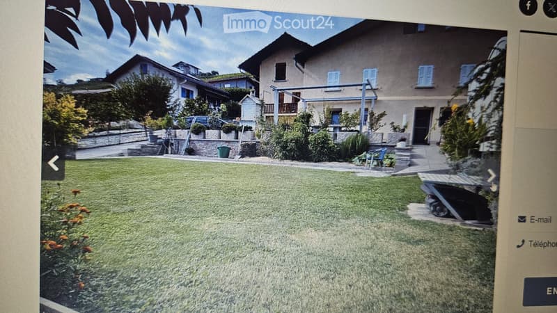 Appartement 5.5 pièces Champlan, jardin, calme (1)
