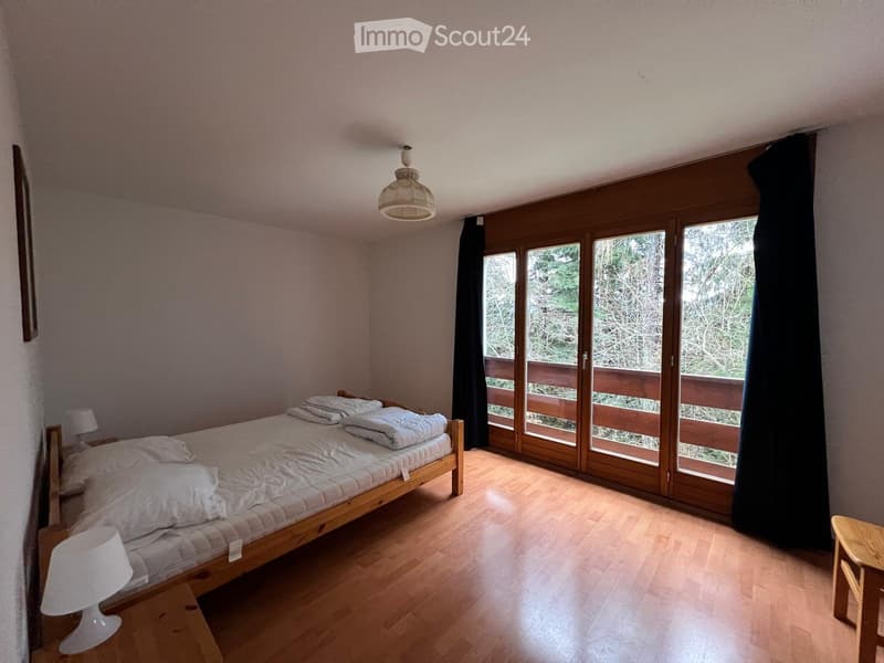 4.5 pièces meublé CHF 1'650. CC, parking intérieur inclus (2)