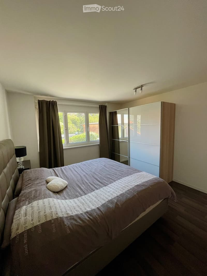 À LOUER Joli 3,5 pièces au rez-de-chaussée à Grône (9)
