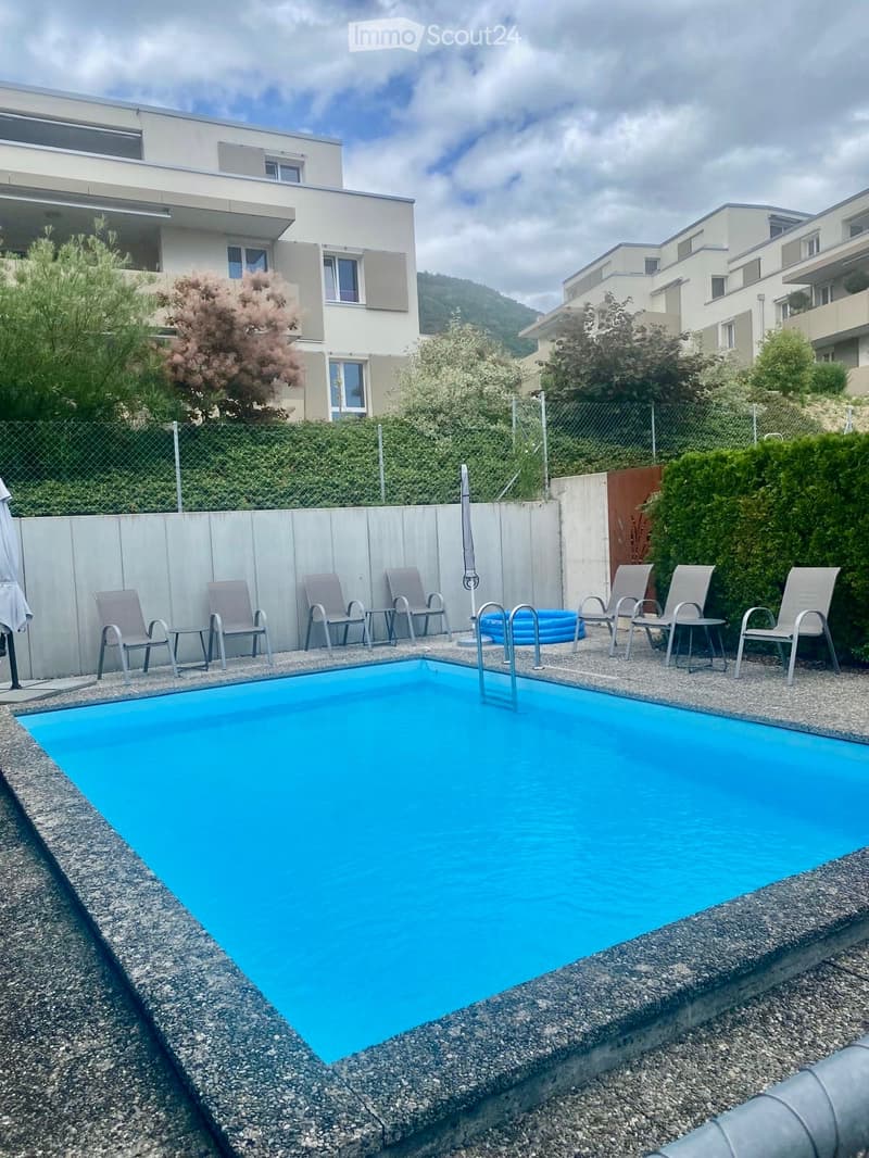 Magnifique appartement 3 pièces avec piscine et balcon (1)