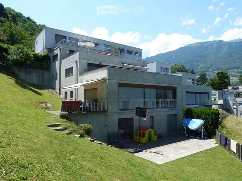 Choëx à louer villa en terrasse vue grandiose 1 km du centre (1)
