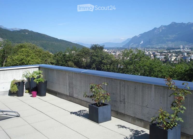 Choëx à louer villa en terrasse vue grandiose 1 km du centre (4)