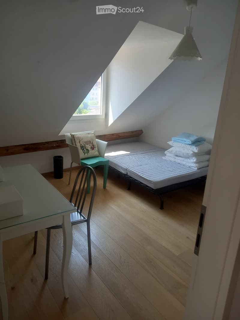 5.5 pièces dans les combles avec terrasse (centre d'Yverdon) (3)