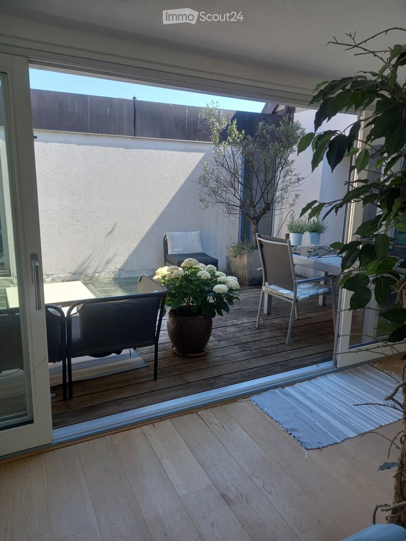 5.5 pièces dans les combles avec terrasse (centre d'Yverdon) (1)