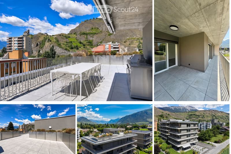 Magnifique appartement neuf de 3,5 pièces à Sion (4)
