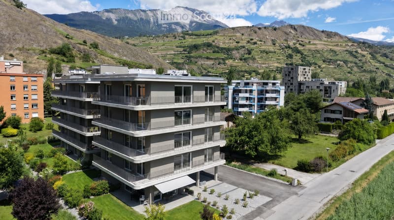 Magnifique appartement neuf de 3,5 pièces à Sion (3)