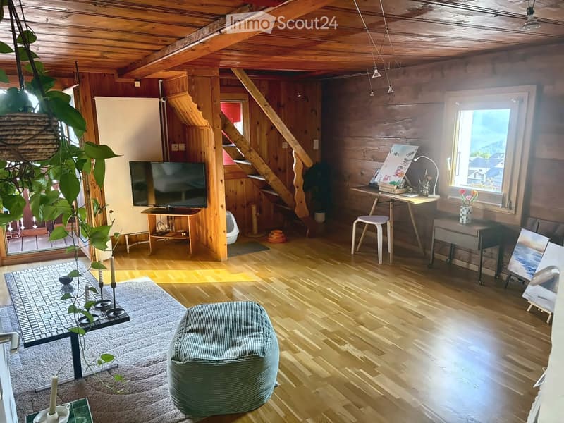 Charmant appartement duplex de 2,5 pièces/maison villageoise (9)