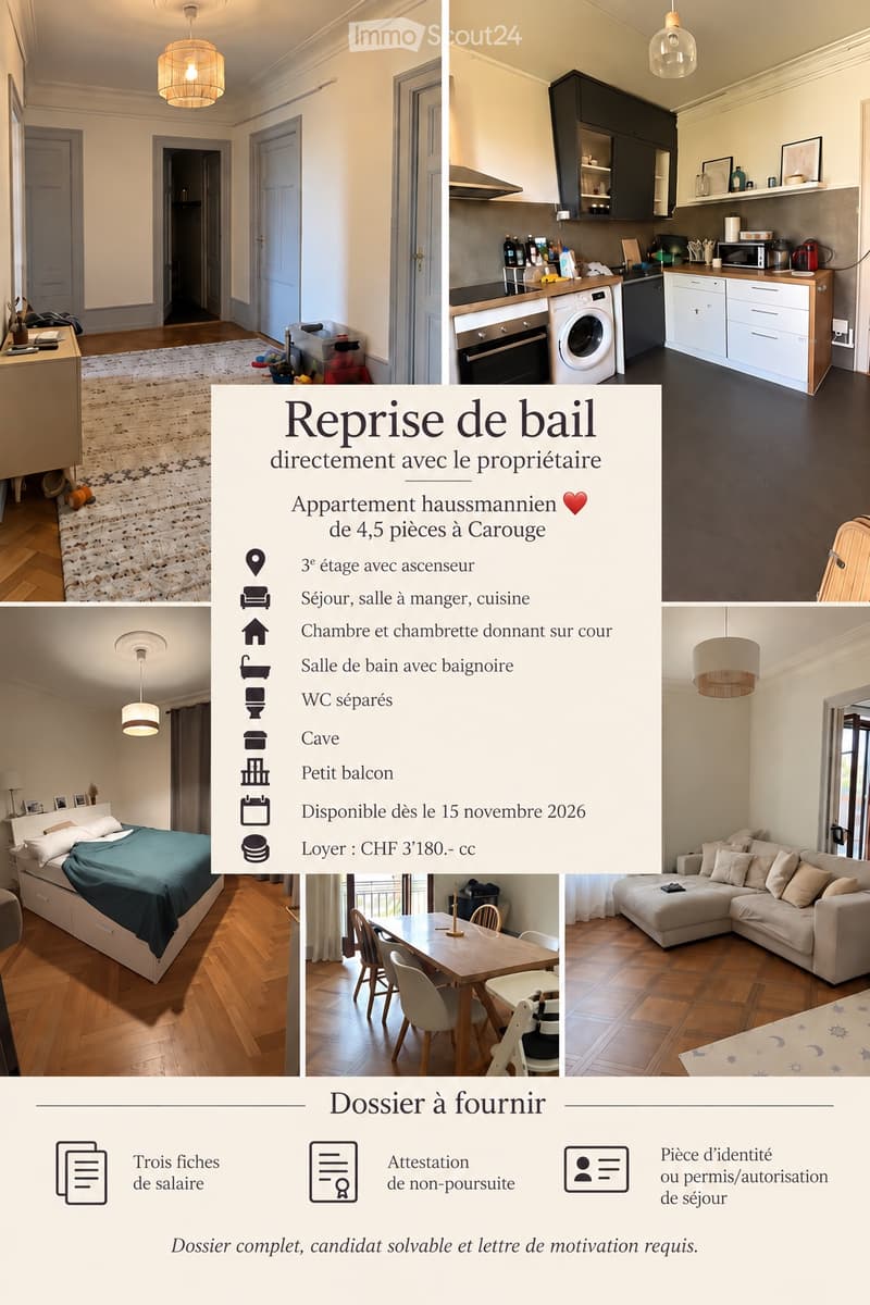 Reprise de bail 4,5 pièces carouge (1)