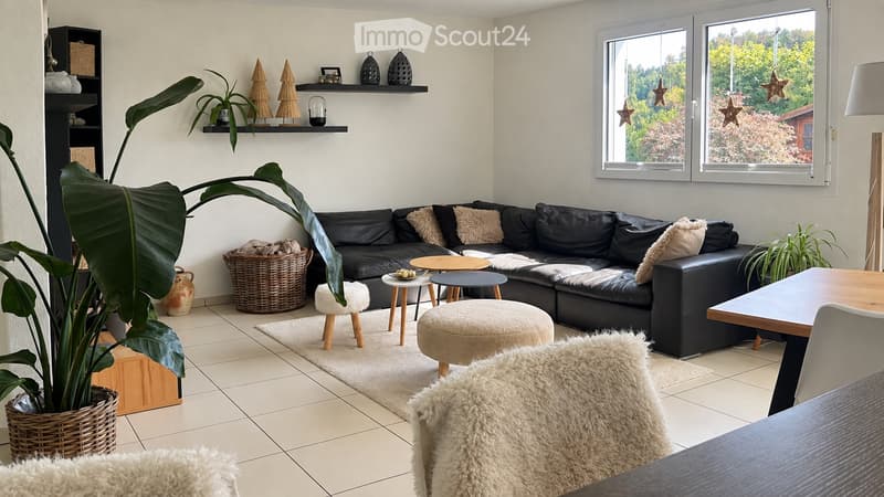 Villa 5,5 pcs avec jardin à Faoug 2850.- A 300m du Lac (3)