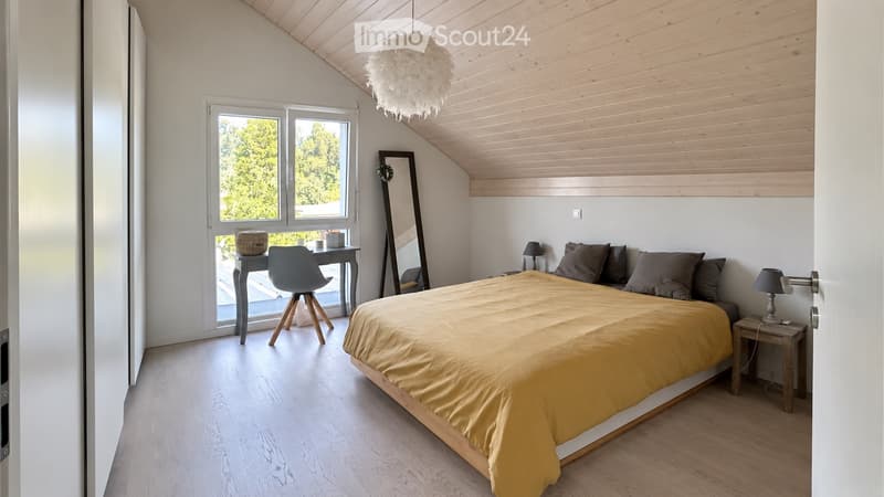 Villa 5,5 pcs avec jardin à Faoug 2850.- A 300m du Lac (7)