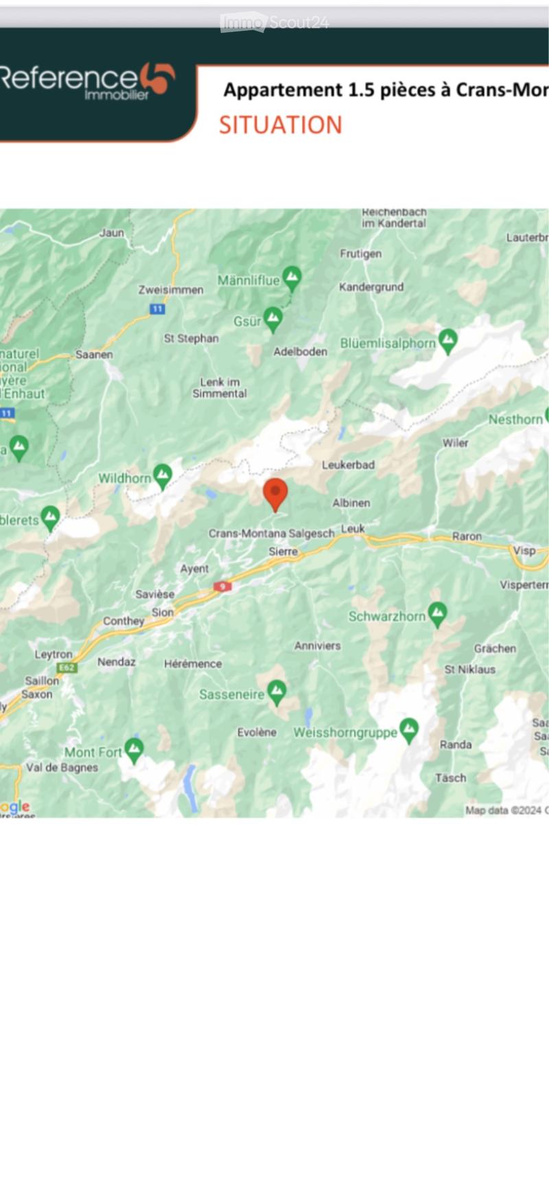Charmant studio refait à neuf à 5 minutes de Cran-Montana (5)