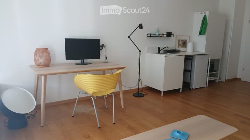 Studio meublé indépendant à louer Lausanne sous-gare (2)