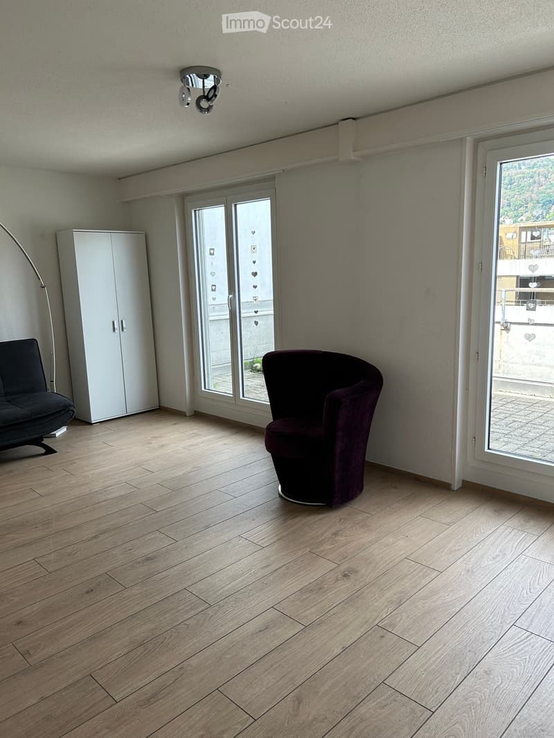 Charmante 2.5-Zimmer-Dachwohnung mit Bergblick in Biel (3)