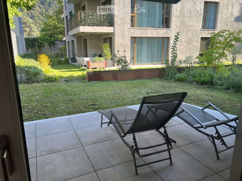 2.5 pièces avec jardin privé en plein centre de Martigny (1)