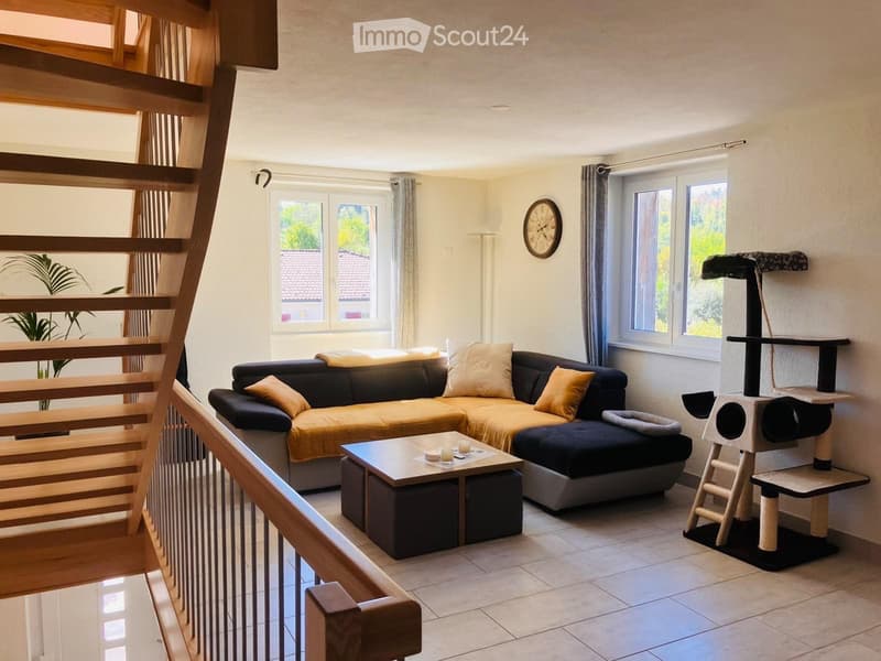 À LOUER Appartement dans une maison jumelée à Coeuve (2)
