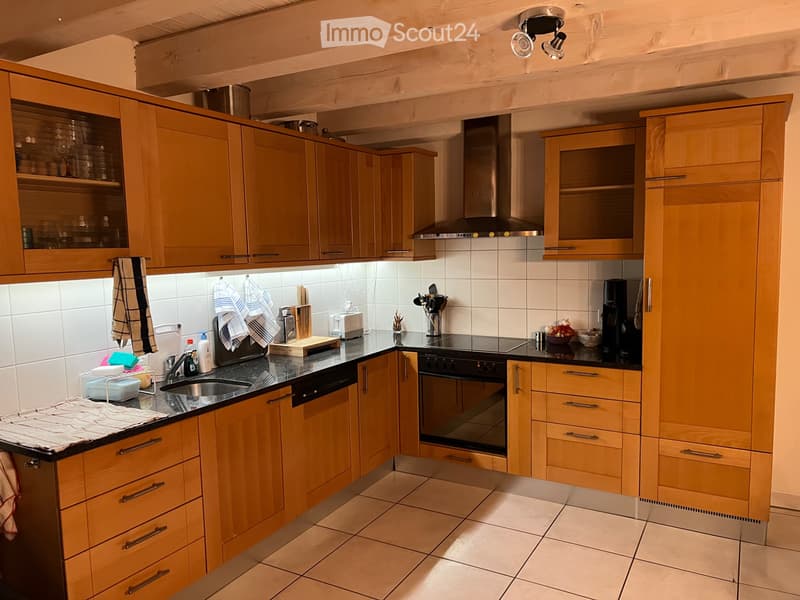 Duplex 3,5 pièces meublé à Neyruz sans vis-à-vis avec vue (5)