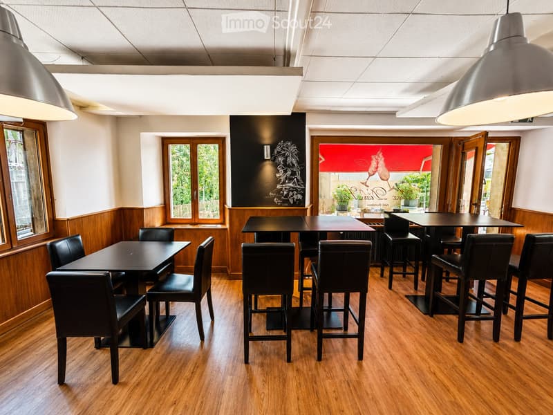 Restaurant à reprendre à Bramois -Caveaux voutés et Terrasse (8)