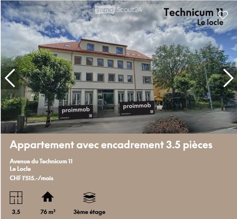 Appartement avec encadrement 3,5 pièces (1)