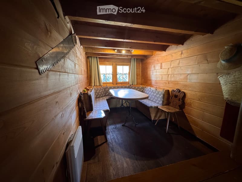 Chalet individuel authentique, saison hiver, Gryon Frience (3)
