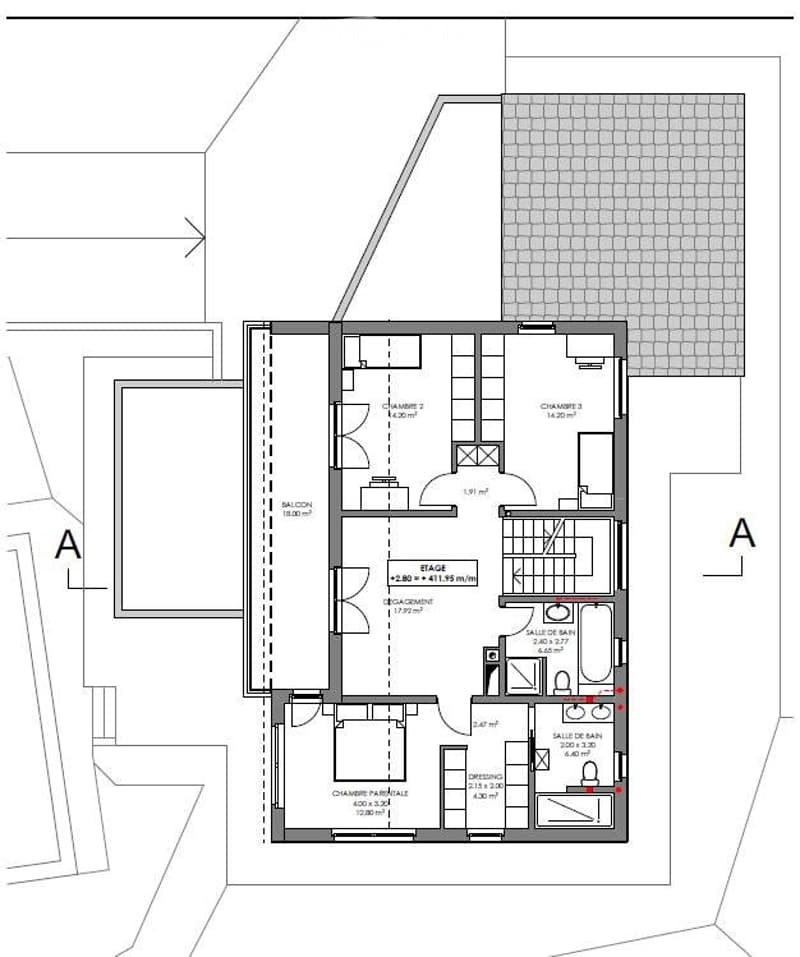 Villa / Maison neuve 5.5 à louer - Courchavon - Porrentruy (5)