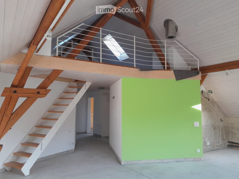 A louer  appartement 4,5 pièces mansardé avec mezzanine (2)