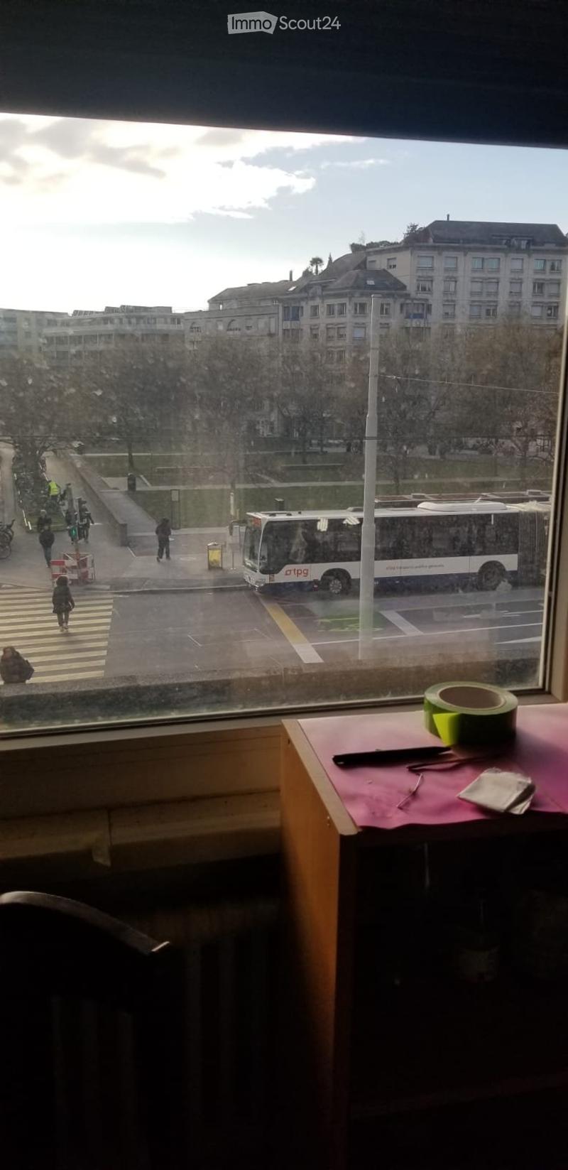 Studio meublé à Genève proche HUG, Bus et commodités (1)