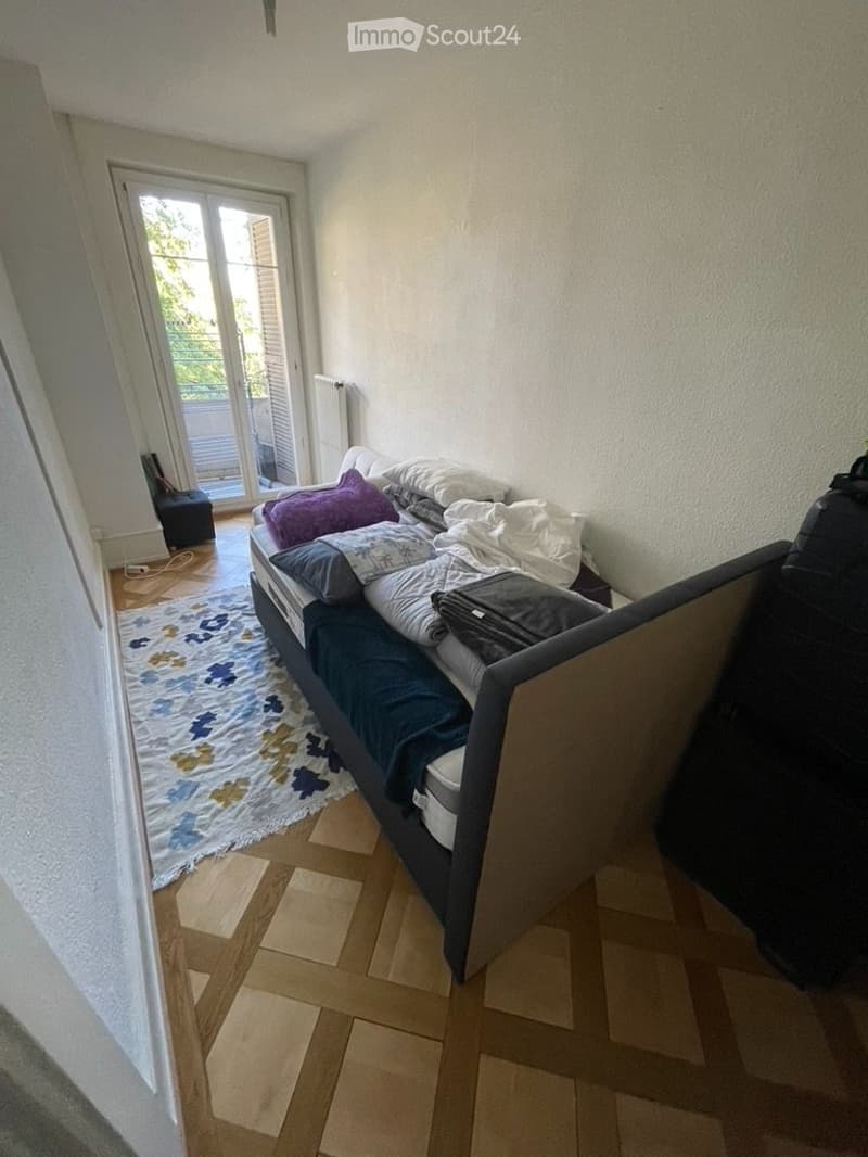 Joli 2,5 pièces à Servette  balcon vue parc, au calme (4)