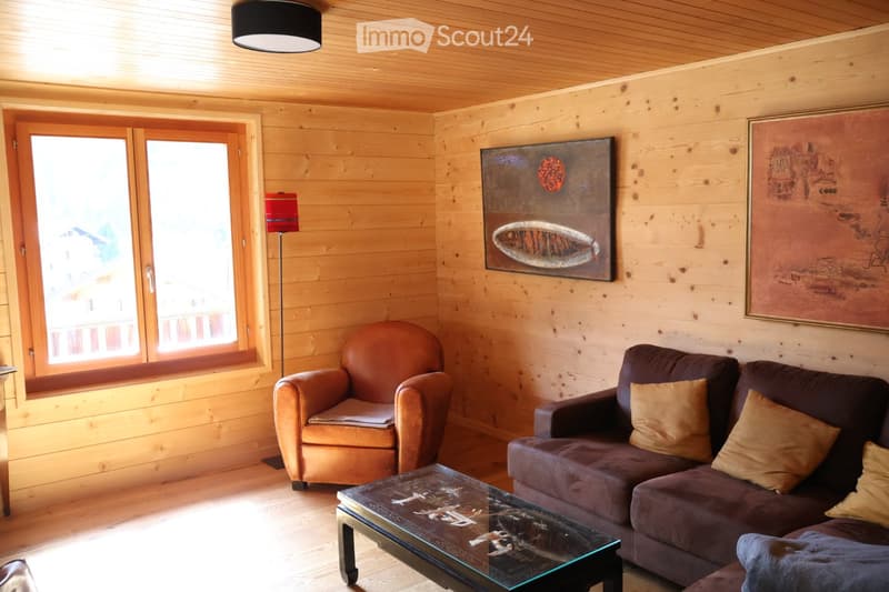 Grand appartement rénové de 110 m² à Evolène village (3)