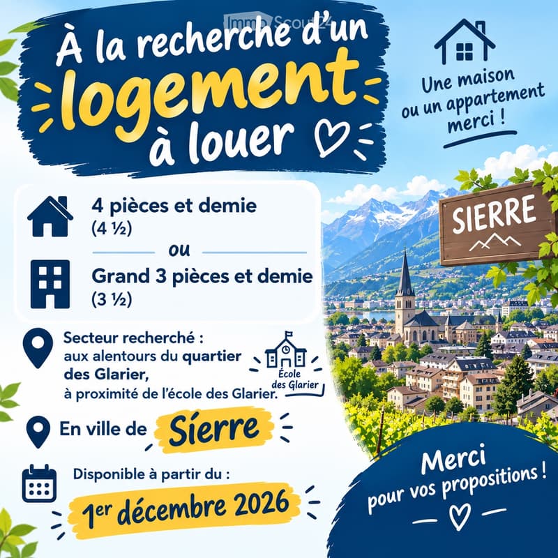 À la recherche dun 4.5 à sierre (1)