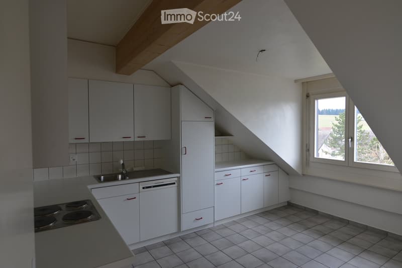 A LOUER A ROSSENS, BEL APPARTEMENT MANSARDE DE 3 ½ pièces (2)