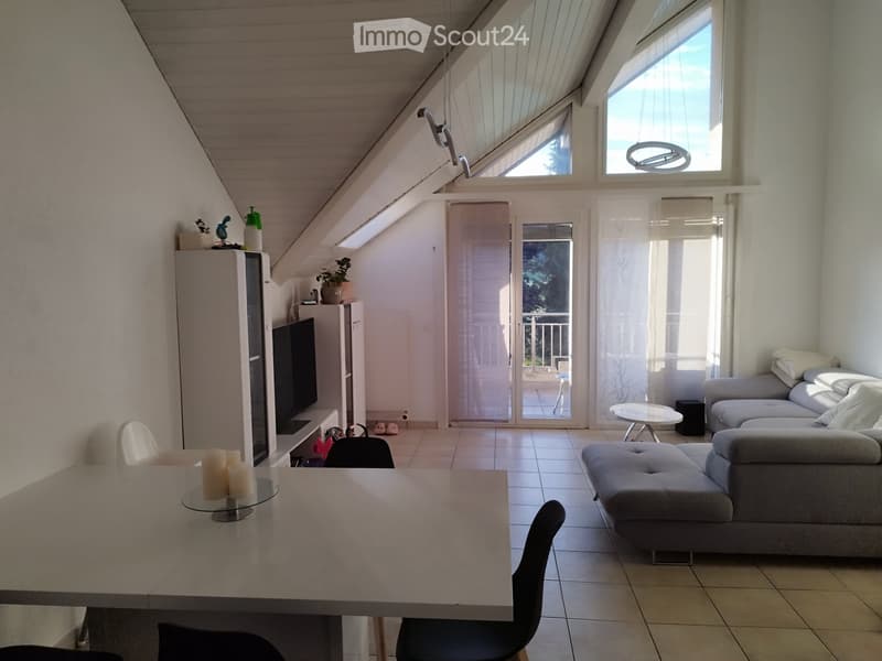 Appartement 4.5 pces, mezzanine, galetas et garage box (1)