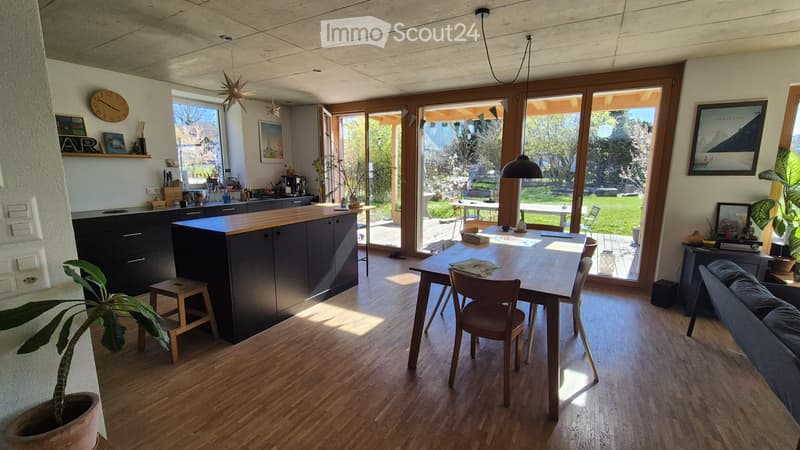 6 1/2 Zimmer-Haus möbliert in Gurmels mieten (befristet) (1)