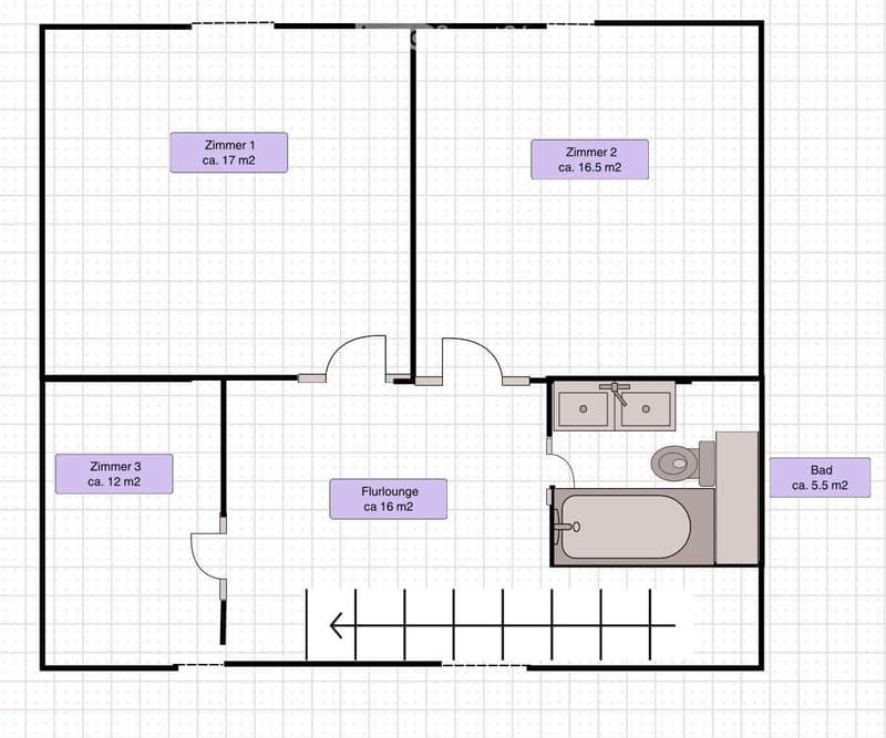 4.5-Zimmer Maisonettenwohnung zu vermieten (2)
