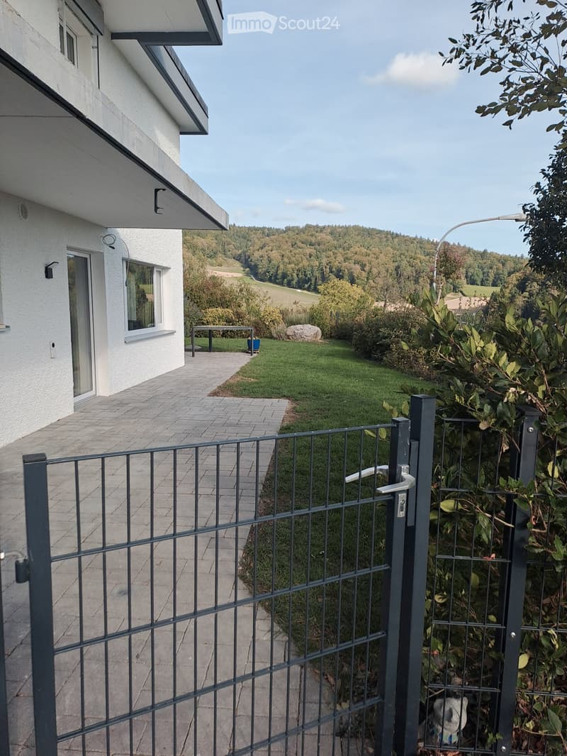 Sonnige 3,5-Zimmer-Gartenwohnung, ruhig gelegen, renoviert (1)