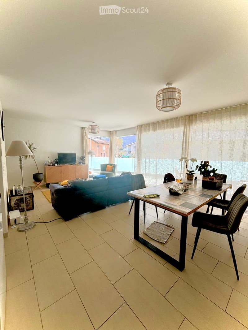Appartement 3,5p lumineux, terrasse, quartier calme (2)
