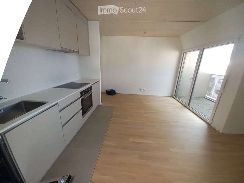 Studio lumineux et moderne avec balcon à Lausanne (4)