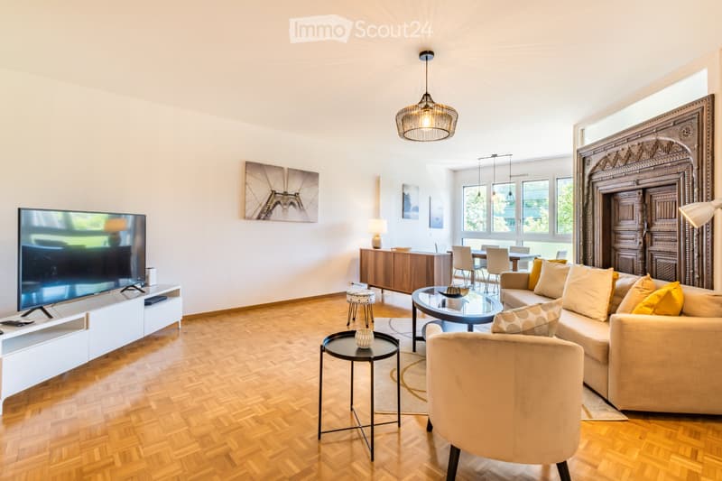 Bel appartement 4.5 pièces meublé avec vue les montagnes (2)