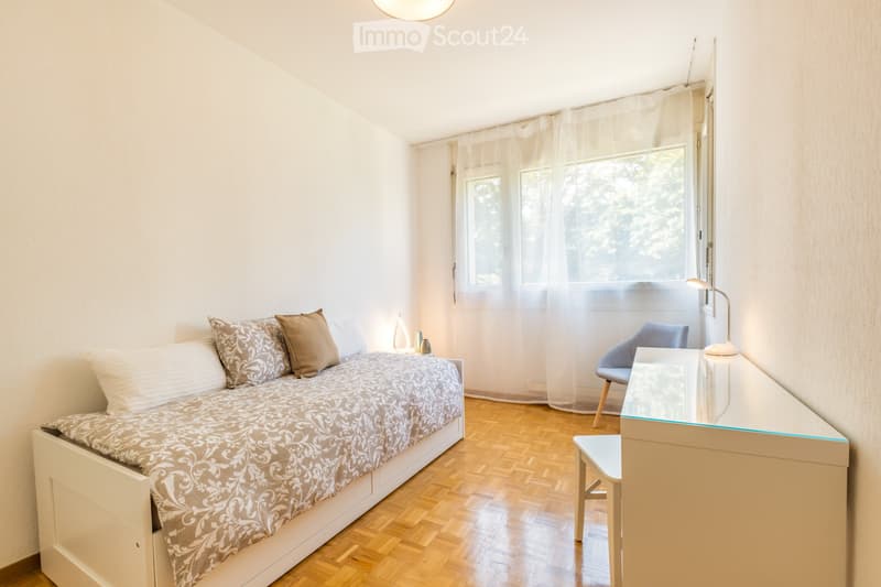 Bel appartement 4.5 pièces meublé avec vue les montagnes (4)