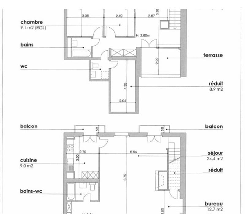 Appartement duplex (5)