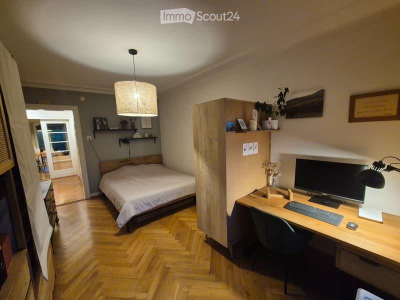 Joli appartement traversant de 2,5 pièces (Lausanne centre) (4)