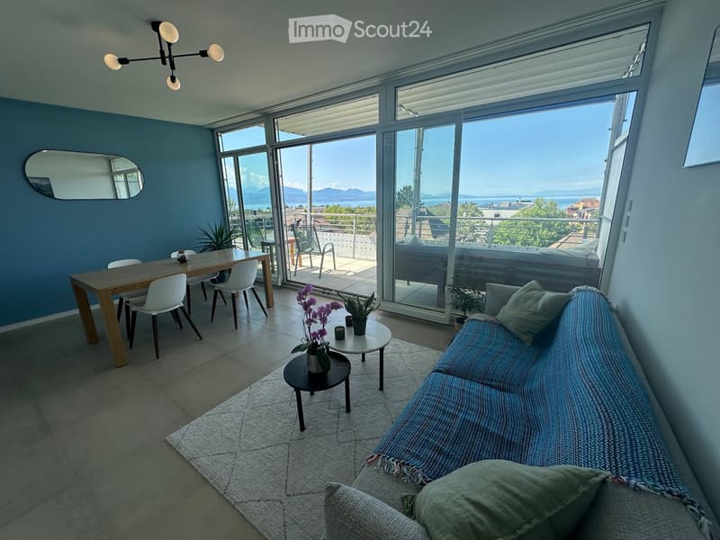 Appartement 3.5 pièces meublé avec vue lac - Lausanne (1)