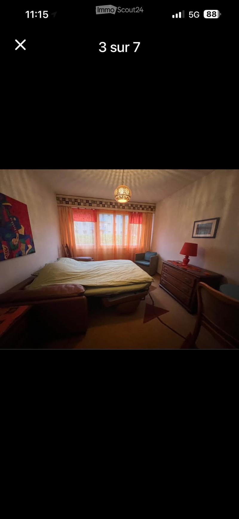 Libre de suite une chambre avec le garage box (2)