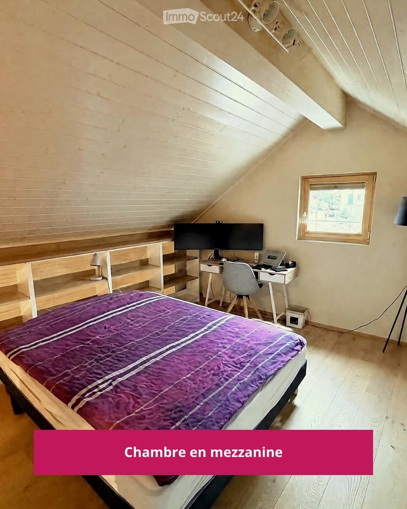 Reprise de bail  Duplex de 2 pièces en mezzanine. (5)