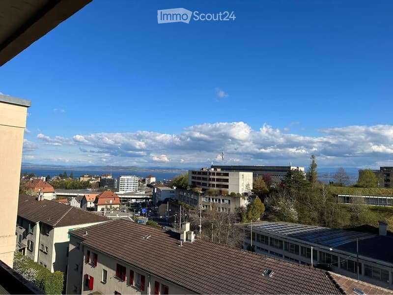 Bel appartement 3 1/2 pcs avec vue sur le lac de Neuchâtel (1)