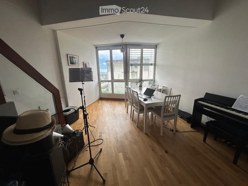Chambre meublée avec salle de bain privative Vevey centre (4)