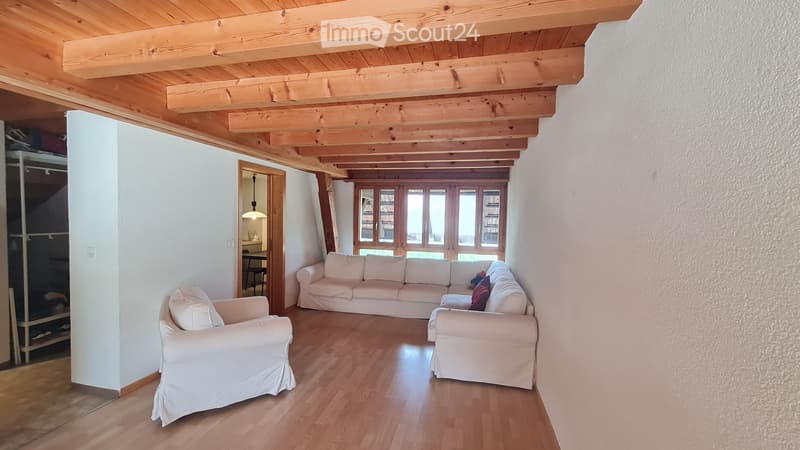 3.5 en duplex avec jardin dans ferme rénovée (1)