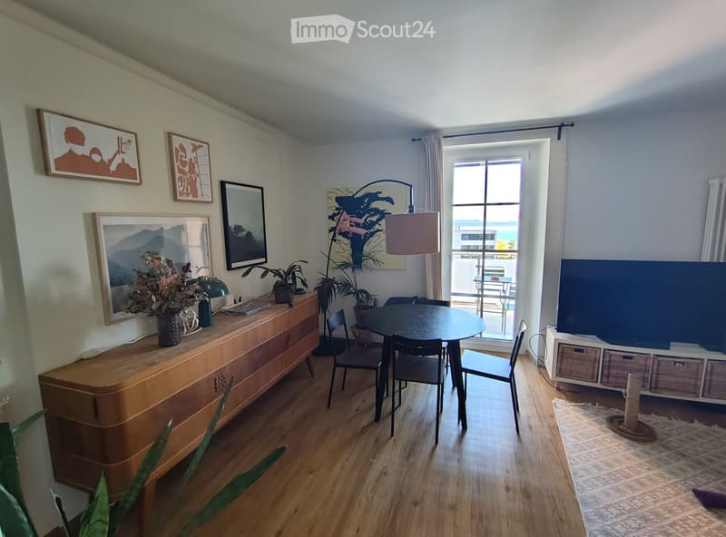 Bel appartement 3 pièces avec balcon et jardin (2)
