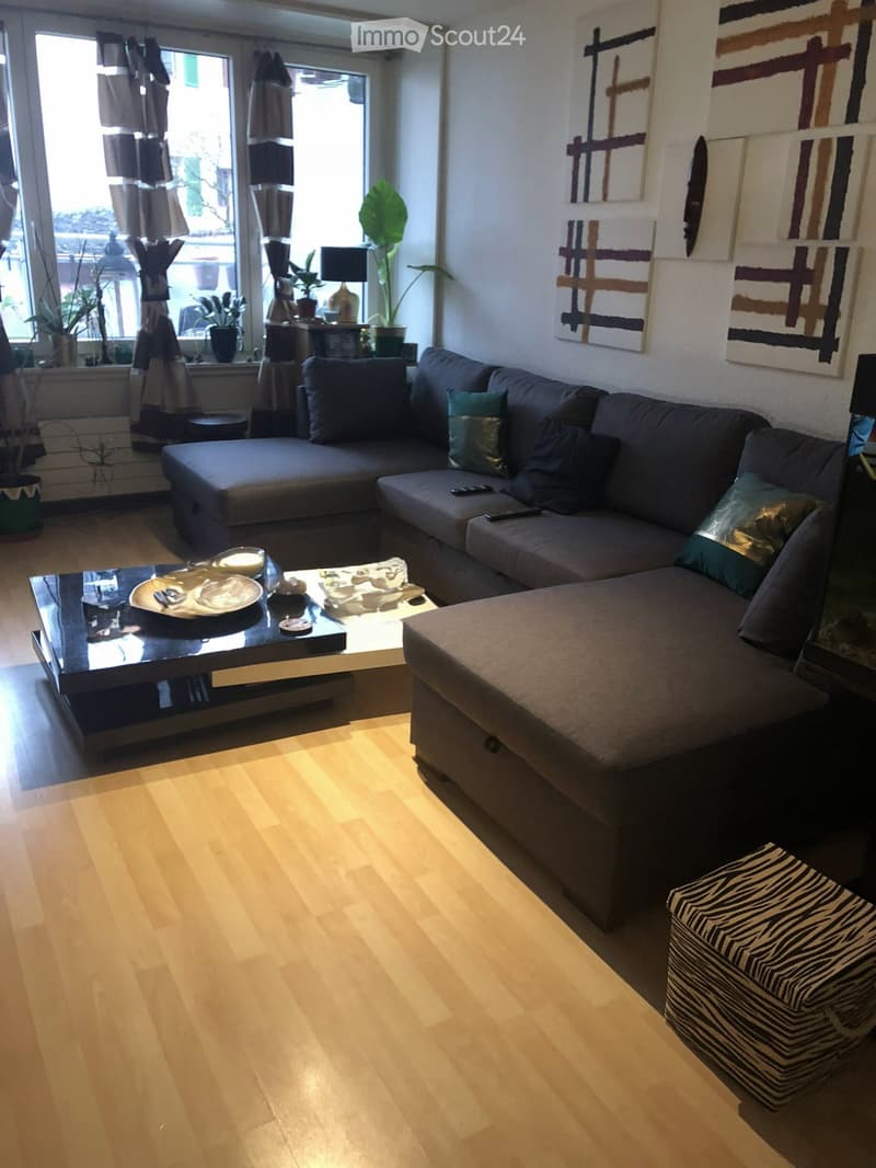 3 pièces traversant de 79 m² avec balcon et vue sur le lac (2)