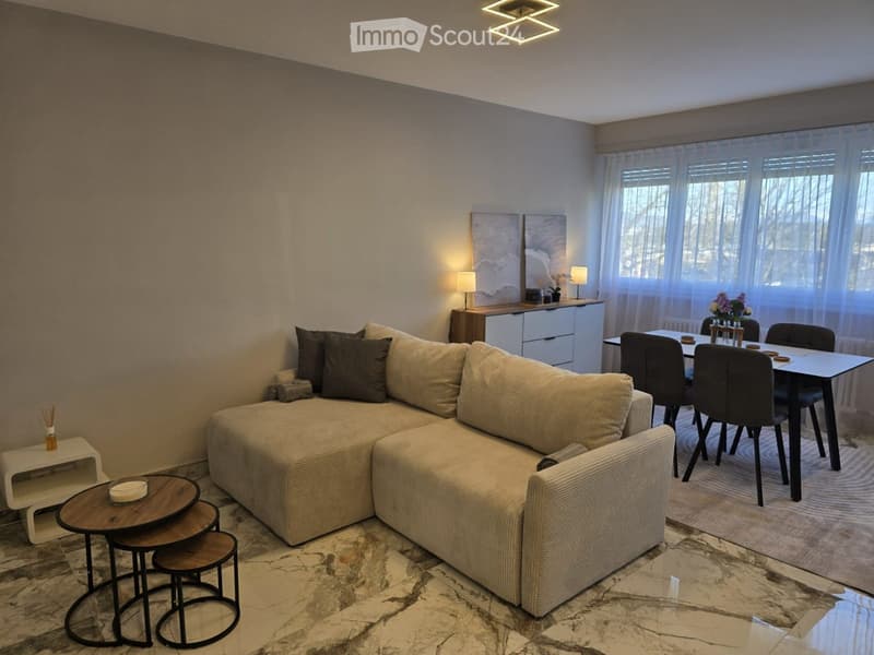BEL APPARTEMENT 4 PIÈCES MEUBLÉ MEYRIN (1)